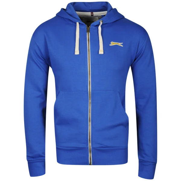 Slazenger Men's Full Zip Hoody - Blue - S - Bleu Image 1