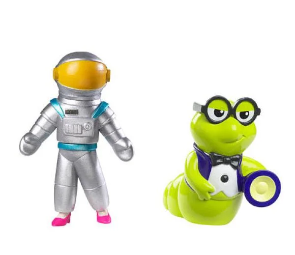 Toy Story 3: Buddy Pack Astronaut Barbie and Bookworm Image 1