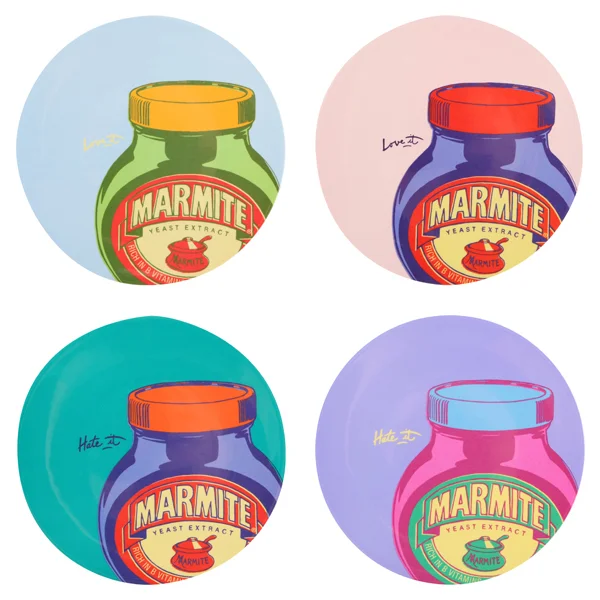 Marmite Melamine Plate Sets Image 1