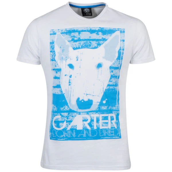 Carter Men's Paint T Shirt - White - S - Blanc Image 1