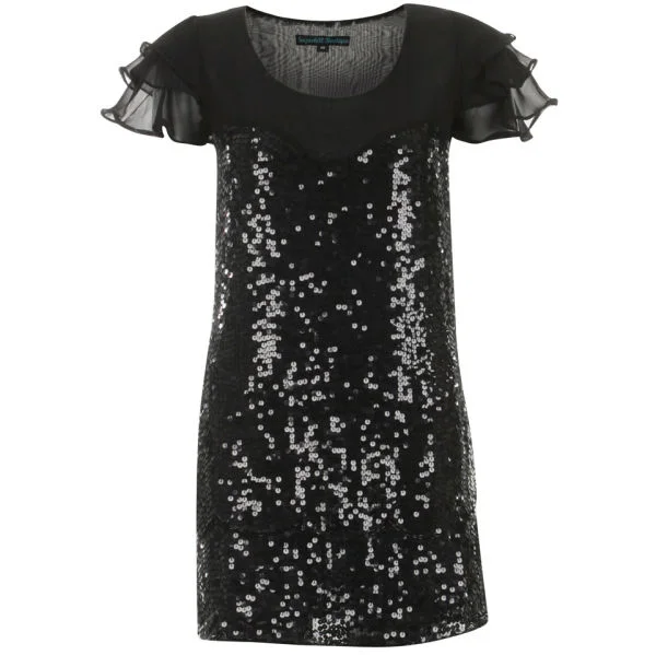 Sugarhill Boutique Woman's Mademoiselle Dress - Black - 16 - Noir Image 1