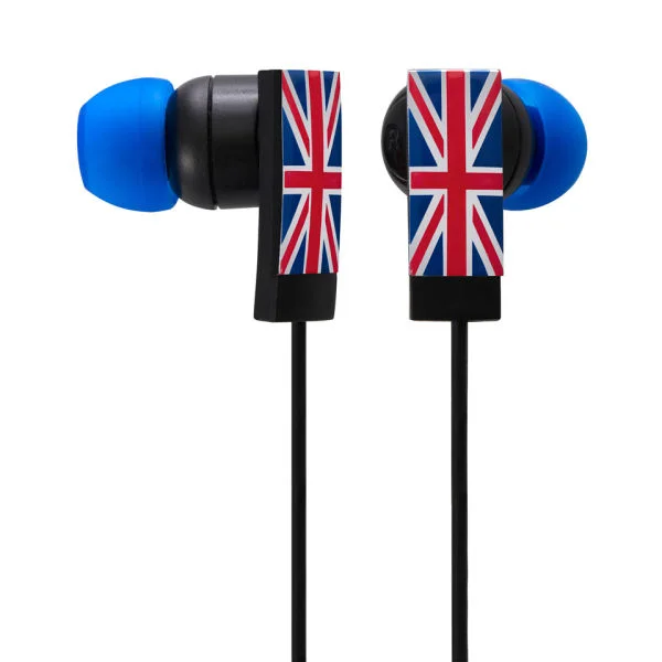Groov-e Union Jack Designer In-Ear Earphones Image 1