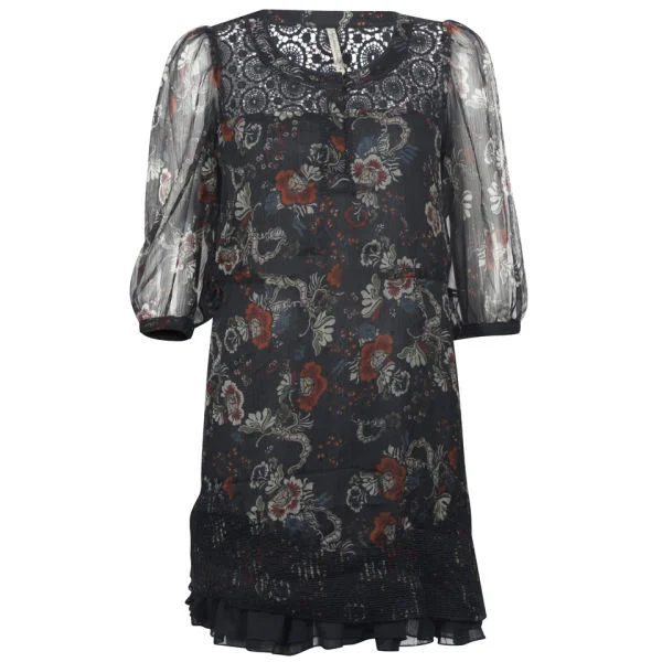 Pepe Women's Nazareth Gypsy Dress - Twilight - XS - Bleu Image 1