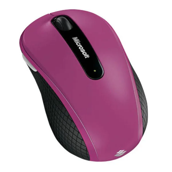 Microsoft Wireless Mobile Mouse 4000 BlueTrack USB for Mac/Win (Pink) Image 1