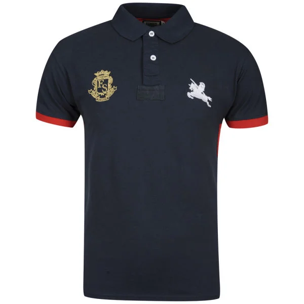 Soul Star Men's Ollie Polo Shirt - Blue - S - Bleu Image 1