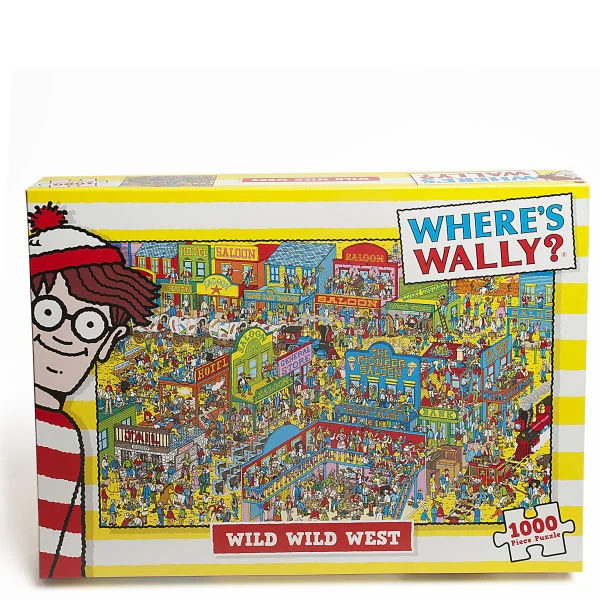 Wheres Wally - The Wild Wild West Jigsaw Puzzle (1000 Pieces) Image 1