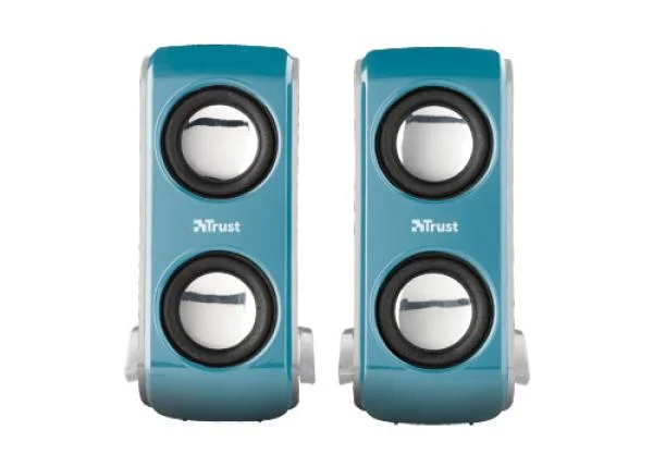 Trust Portable Notebook Speakers - Blue Image 1