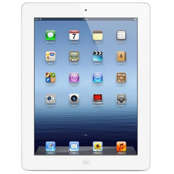 Apple New iPad 3rd Generation - 32GB Wi-Fi Tablet in White (MD329B/A) Image 1