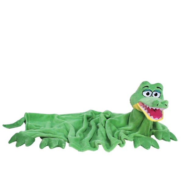 CuddleUpPets - Green Crocodile Image 1