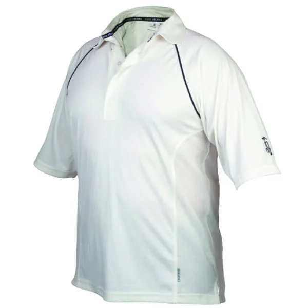 Kookaburra Predator Mid Sleeve Shirt - XSB - Blanc Image 1