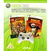 WEP: Wireless Entertainment Pack (Includes Kung Fu Panda, Lego Indiana Jones & White Wireless Controller) Image 1