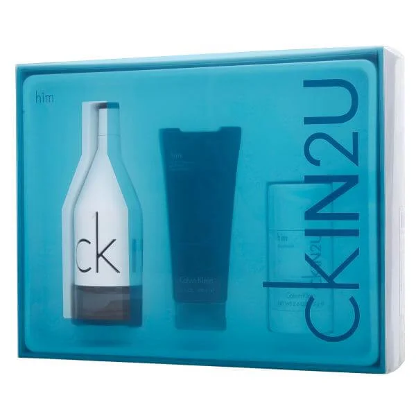 Calvin Klein - CK IN 2 U for Men Gift Set (100ml Eau de Toilette with Shower Gel and Deodrant) Image 1