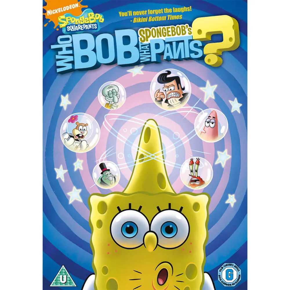 Spongebob Squarepants - Who Bob What Pants Image 1
