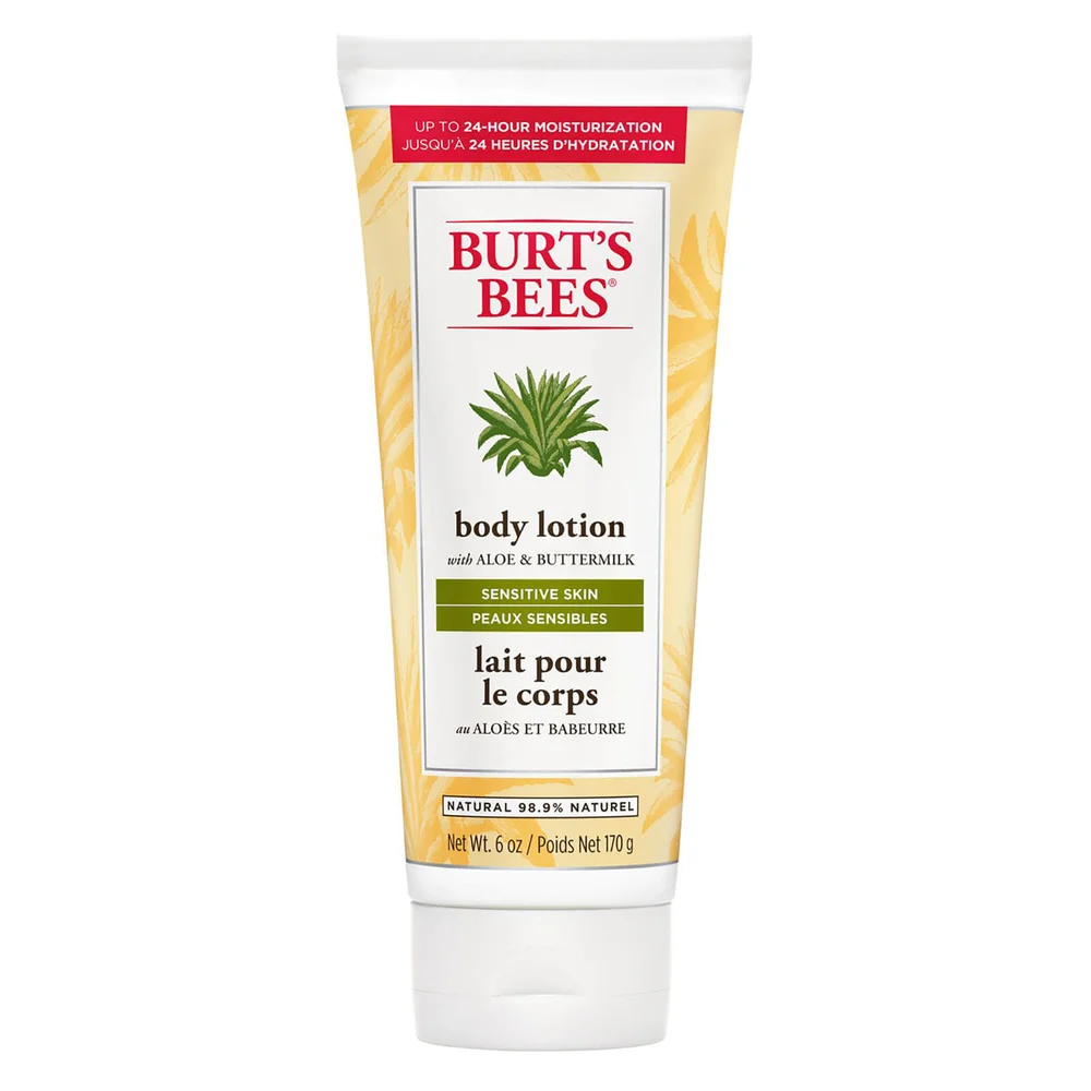 Lait pour le corps apaisant à l'aloès et babeurre Burt's Bees Image 1