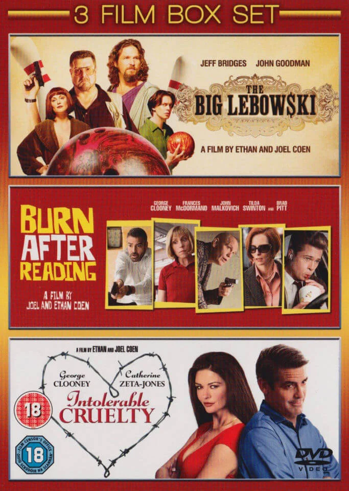 Burn After Reading / The Big Lebowski / Intolerable Cruelty Image 1