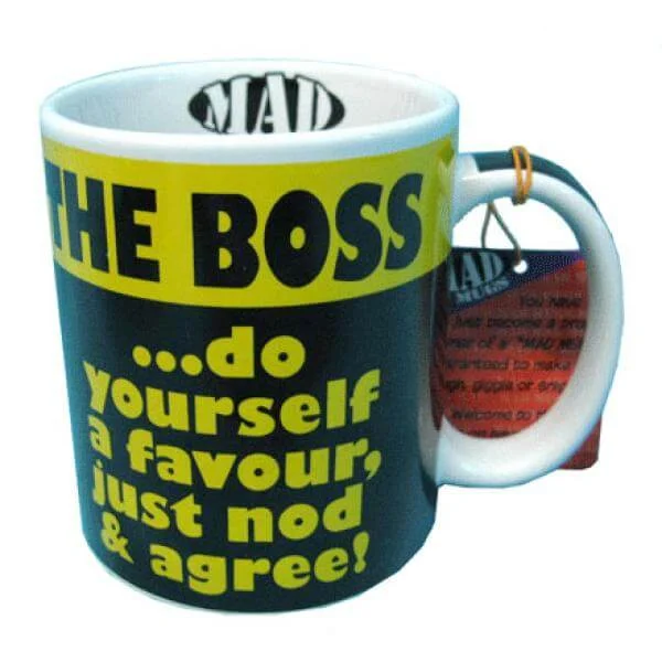 Novelty The Boss Mug Image 1