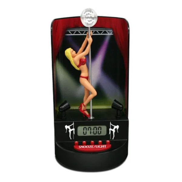 Pole Dancing Alarm Clock - Fun Gadgets Image 1