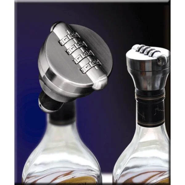 Wine Lock with Combination Image 1