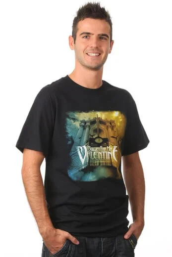 Bullet For My Valentine - Scream Aim - T shirt - L/Boxset - Noir Image 1
