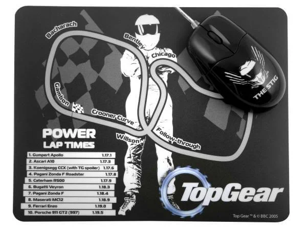 Top Gear Stig Mouse And Mat Set Image 1