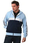 Addidas Flush Hoody - M - Sky Blue Image 1