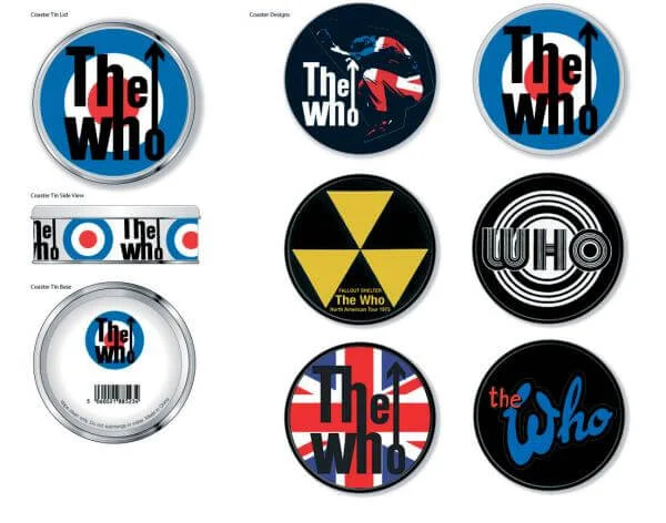 The Who Coaster In Tin Image 1