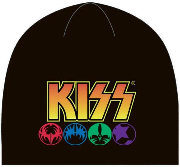 Kiss Alive 35 Sonic Shining Black Beanie Image 1