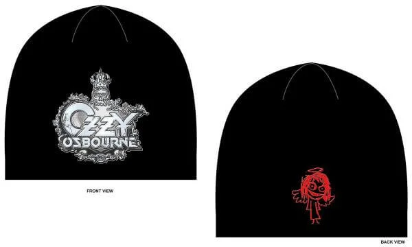 Ozzy Osbourne Crest Logo Beanie Image 1