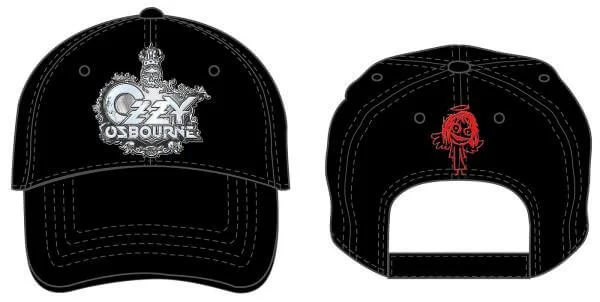 Ozzy Osbourne Crest Logo Baseball Cap Image 1