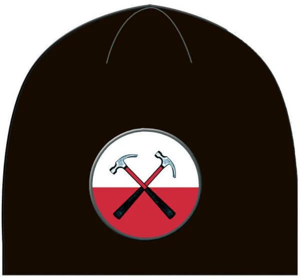 Pink Floyd Hammers Logo Black Beanie Image 1