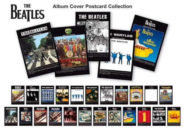 Beatles Postcard Album Cover Set Image 1