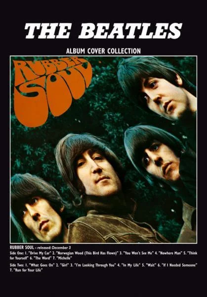 Rubber Soul Album Greeting Card Image 1