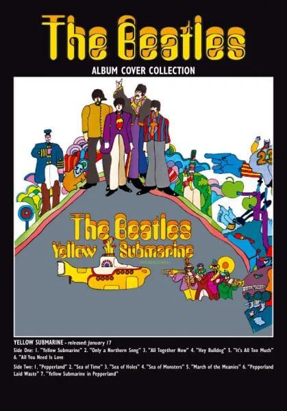 Yellow Submarine Album Greeting Card Image 1