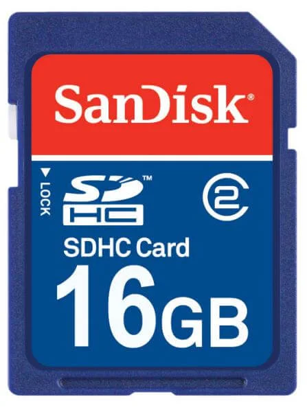 SanDisk SDHC 16GB Card Image 1