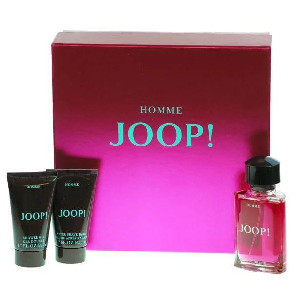 Joop Homme Gift Set - 75ml Eau de Toilette 50ml Aftershave and 50ml Shower Gel Image 1