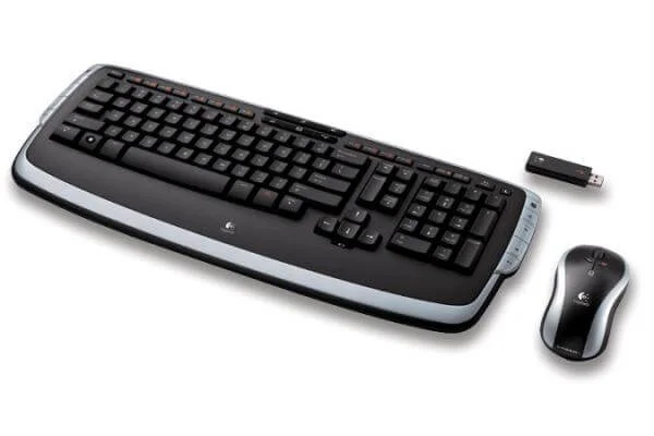 Logitech LX710 Wireless Laser Multimedia Keyboard and Optical Mouse (967670-1120) Image 1