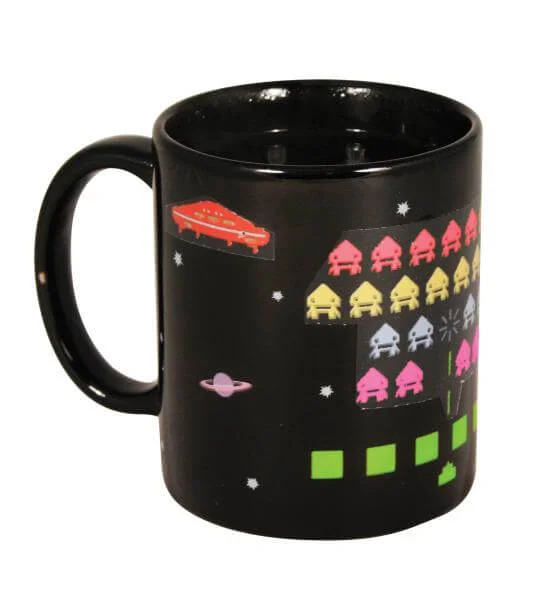 Space Intruders Heat Change Mug Image 1