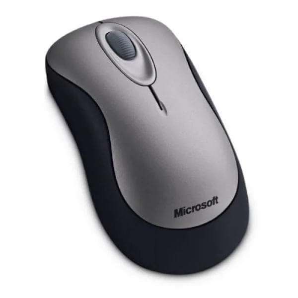 Microsoft 2000 Wireless Desktop Optical Mouse (Black) Image 1