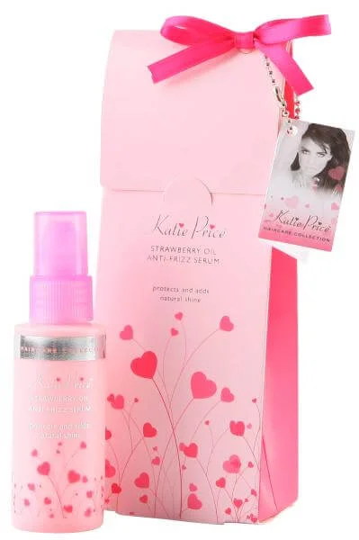 Katie Price Strawberry Oil Anti-Frizz Serum 50ml Image 1