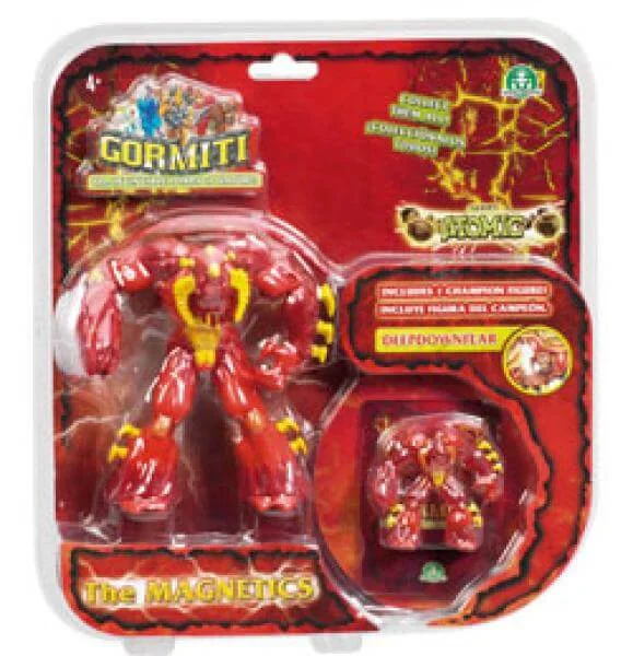 Atomic Gormiti 12cm Magnet Figure and 6cm figure Image 1