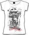 Ladies - Retro Pop T-Shirt - White - S Image 1