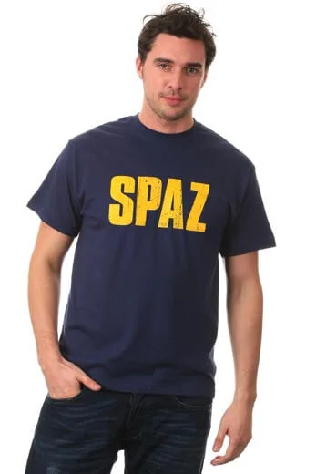 Mens - Spaz T-Shirt - Blue - S Image 1