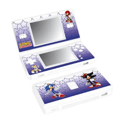 DS Lite Sonic Graphic Skins Image 1