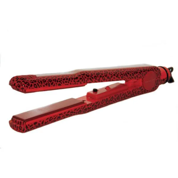 Lisseur Corioliss - Pro Fix Ceramic Styling - léopard rouge Image 1