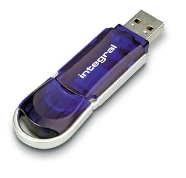 Integral 8GB USB 2.0 Courier Flash Drive Image 1