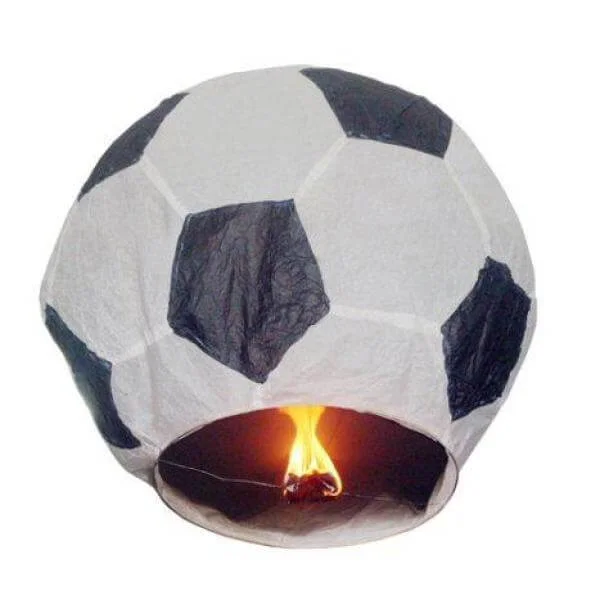 Football Flying Lanterns 5 Pack Image 1