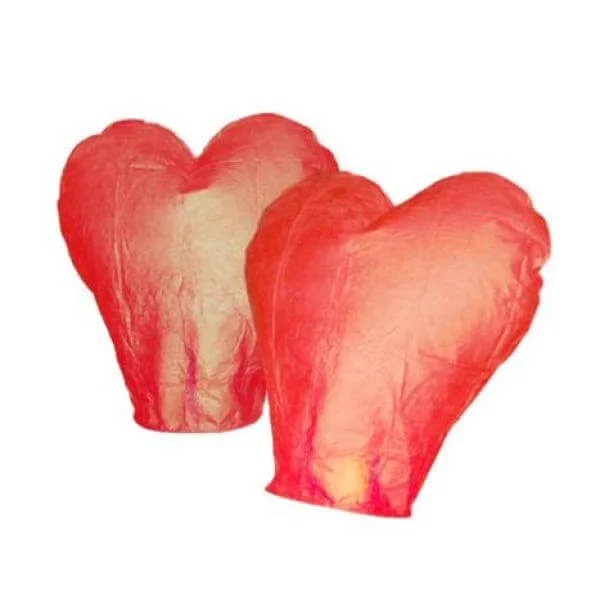 Love Heart Flying Lantern Image 1