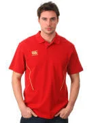 Canterbury Keech Polo Shirt-Red - S - Rouge Image 1