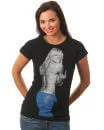 Dark Muse Ladies - Finger Girl T-Shirt -Black - S-M - Noir Image 1