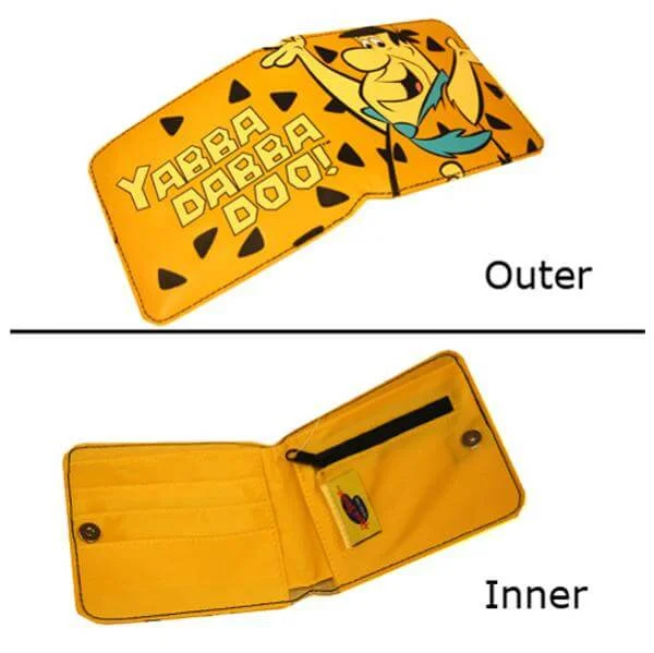 The Flintstones Wallet - Orange Image 1